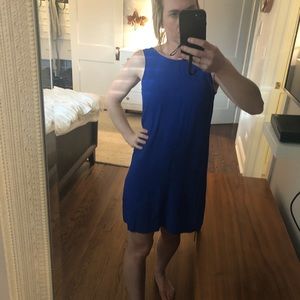 Madewell royal blue dress XS
